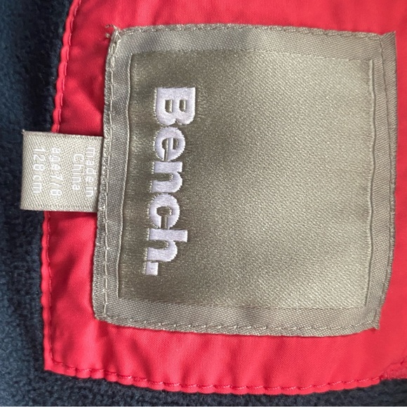 Bench Pink Kids Puffer Vest Age 7/8 Like New - Picture 4 of 4